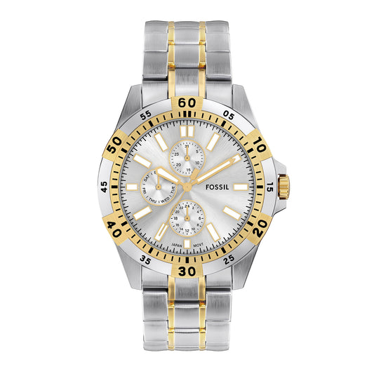 Fossil Men's Garrett Multifunction Two-Tone Stainless Steel Watch
