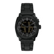 Fossil Men's Machine Big Tic 41MM Black Stainless Steel Watch