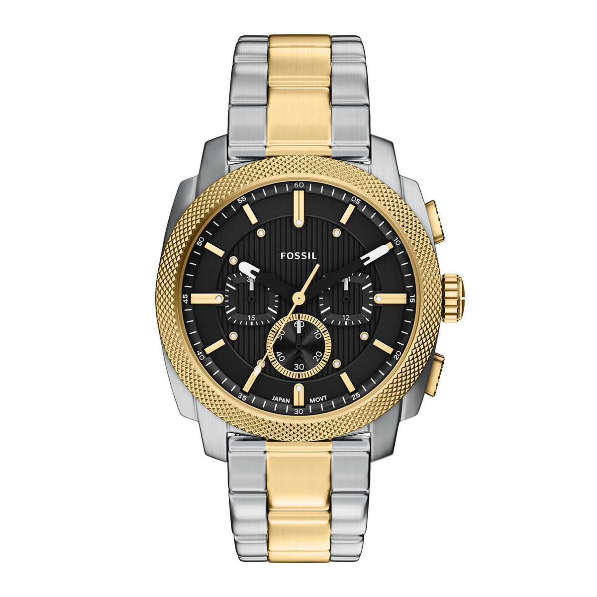 Fossil Men's Machine Chronograph Two-Tone Stainless Steel Watch - FS6159