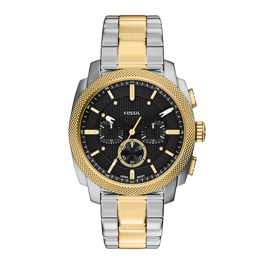 Fossil Men's Machine Chronograph Two-Tone Stainless Steel Watch