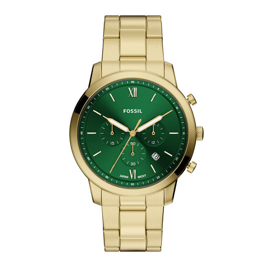 Fossil Men's Neutra Chronograph Gold-Tone Stainless Steel Watch