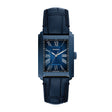 Fossil Men's Carraway Three-Hand Navy Croco Leather Watch