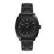 Fossil Men's Machine 41mm Three-Hand Date Black Stainless Steel Watch