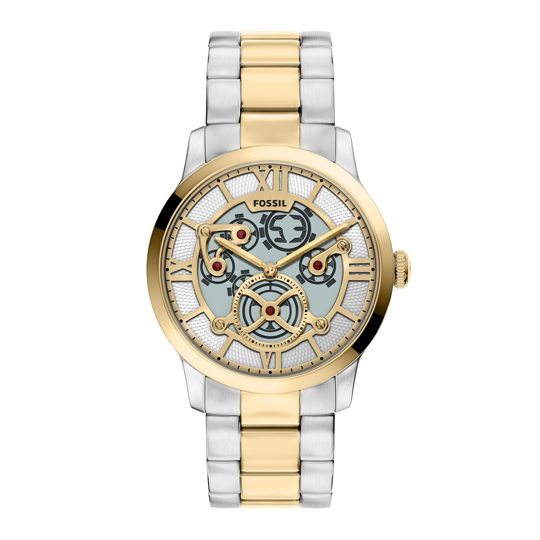 Fossil Men's Townsman Big Tic 42mm Two-Tone Stainless Steel Watch