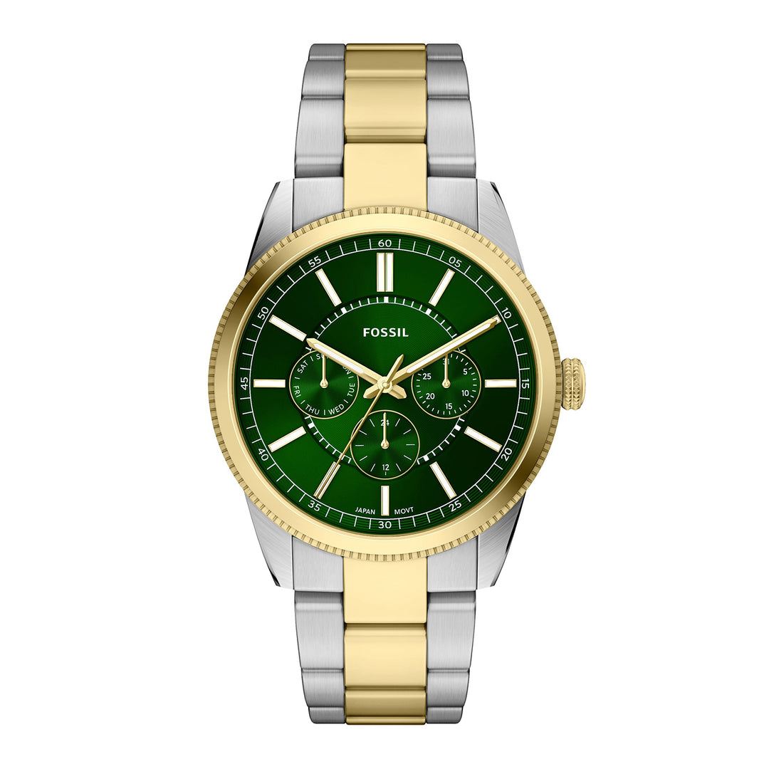 Fossil Men's Pearson 42mm Multifunction Two-Tone Stainless Steel Watch