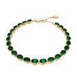 Fossil Women's Ellis Pavé Glitz Two-Tone Brass Tennis Chain Bracelet