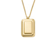 Fossil Women's Raquel Gold-Tone Stainless Steel Pendant Necklace