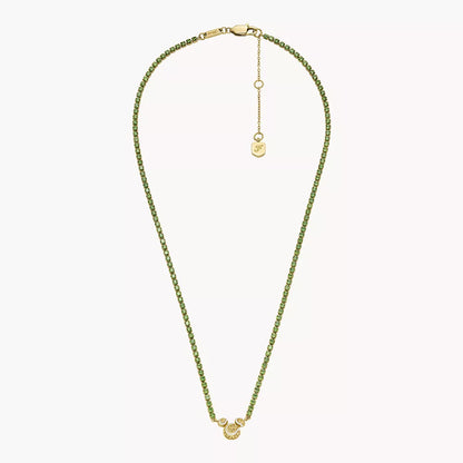 Disney Fossil Mickey Mouse Special Edition Crystal Tennis Necklace - JFC04762710