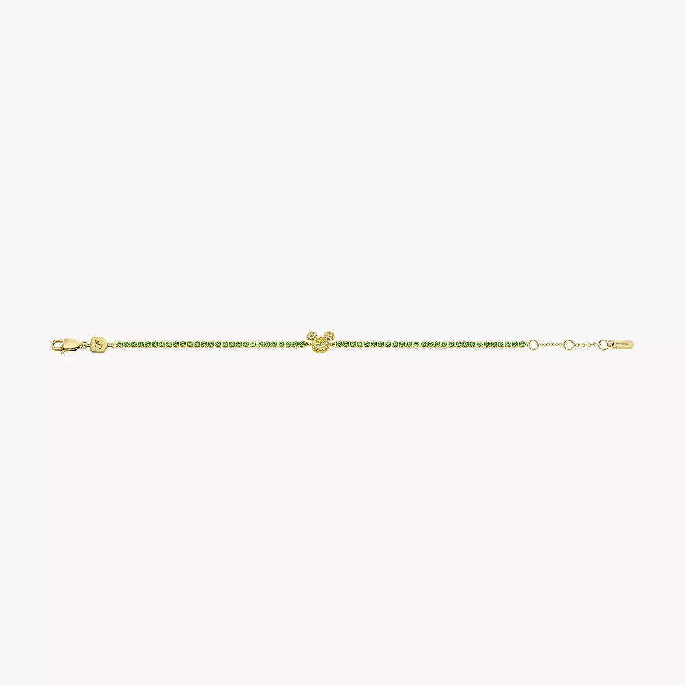 سوار التنس الكريستالي من ديزني وفوسيل، إصدار خاص بتصميم ميكي ماوس