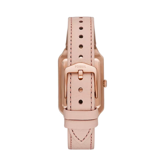 Disney Fossil Limited Edition Three-Hand Blush Leather Women's Watch