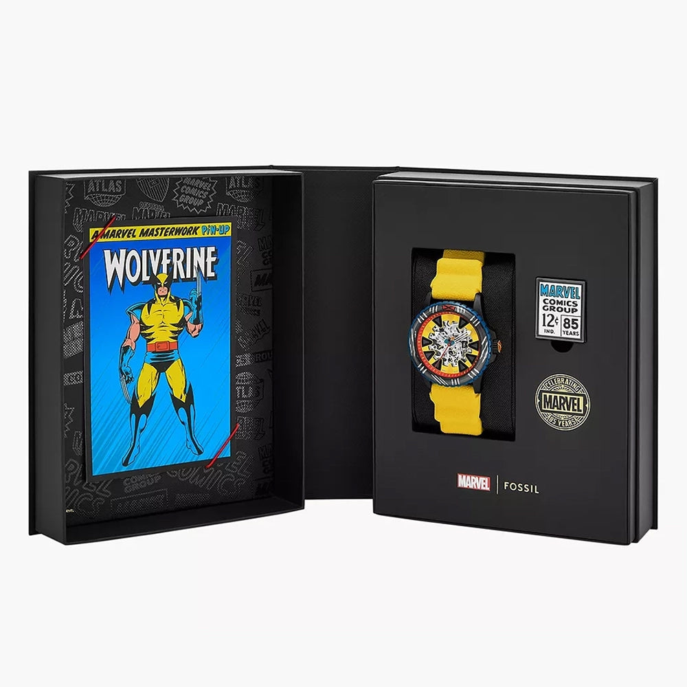 Marvel x Fossil Limited Edition Wolverine Automatic Watch