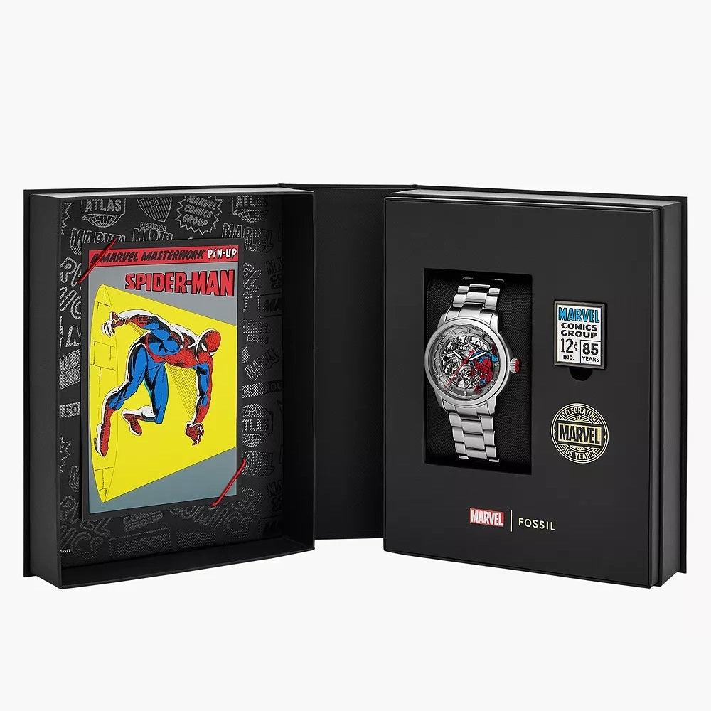 Marvel x Fossil Limited Edition Automatic SPIDER-MAN Watch