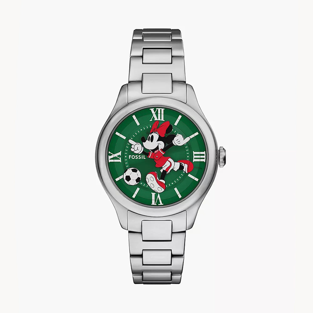 Disney x Fossil Limited-Edition Minnie Mouse Soccer Watch