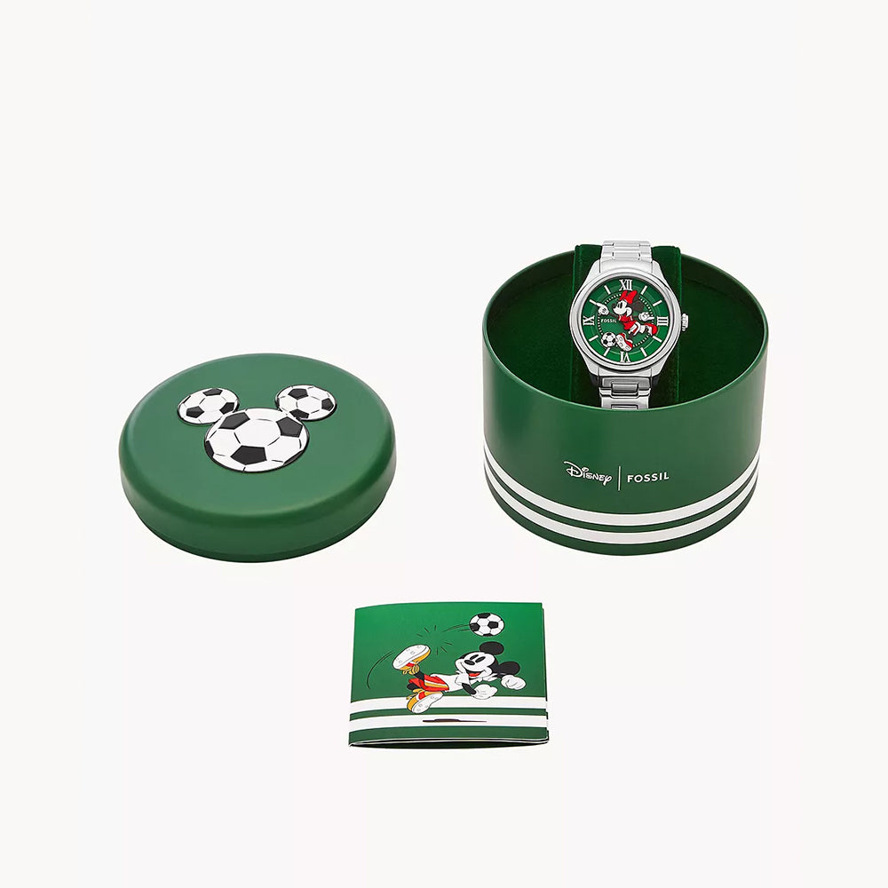 Disney x Fossil Limited-Edition Minnie Mouse Soccer Watch