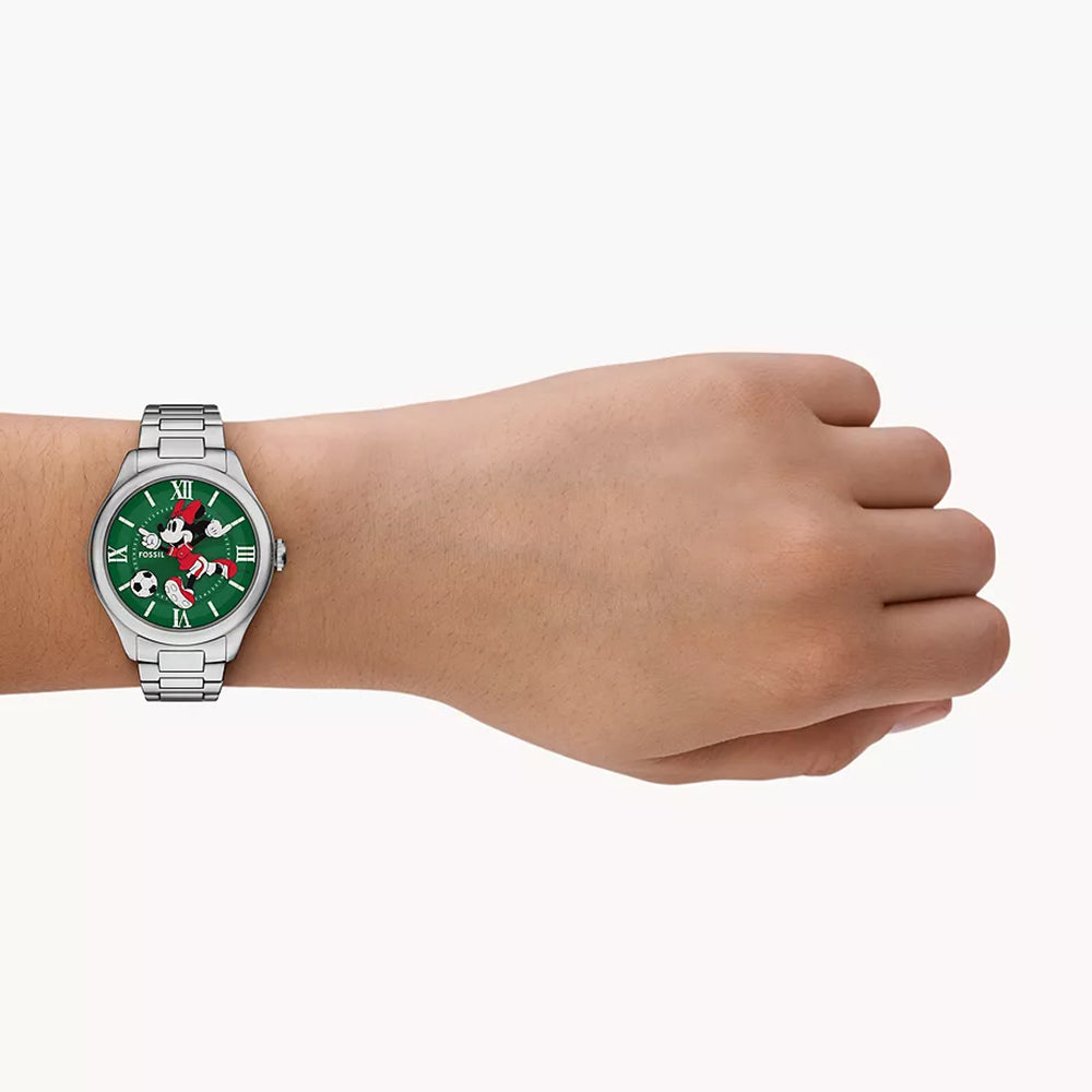 Disney x Fossil Limited-Edition Minnie Mouse Soccer Watch
