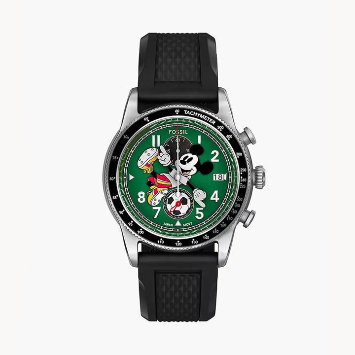 Disney x Fossil Limited-Edition Mickey Mouse Soccer Watch