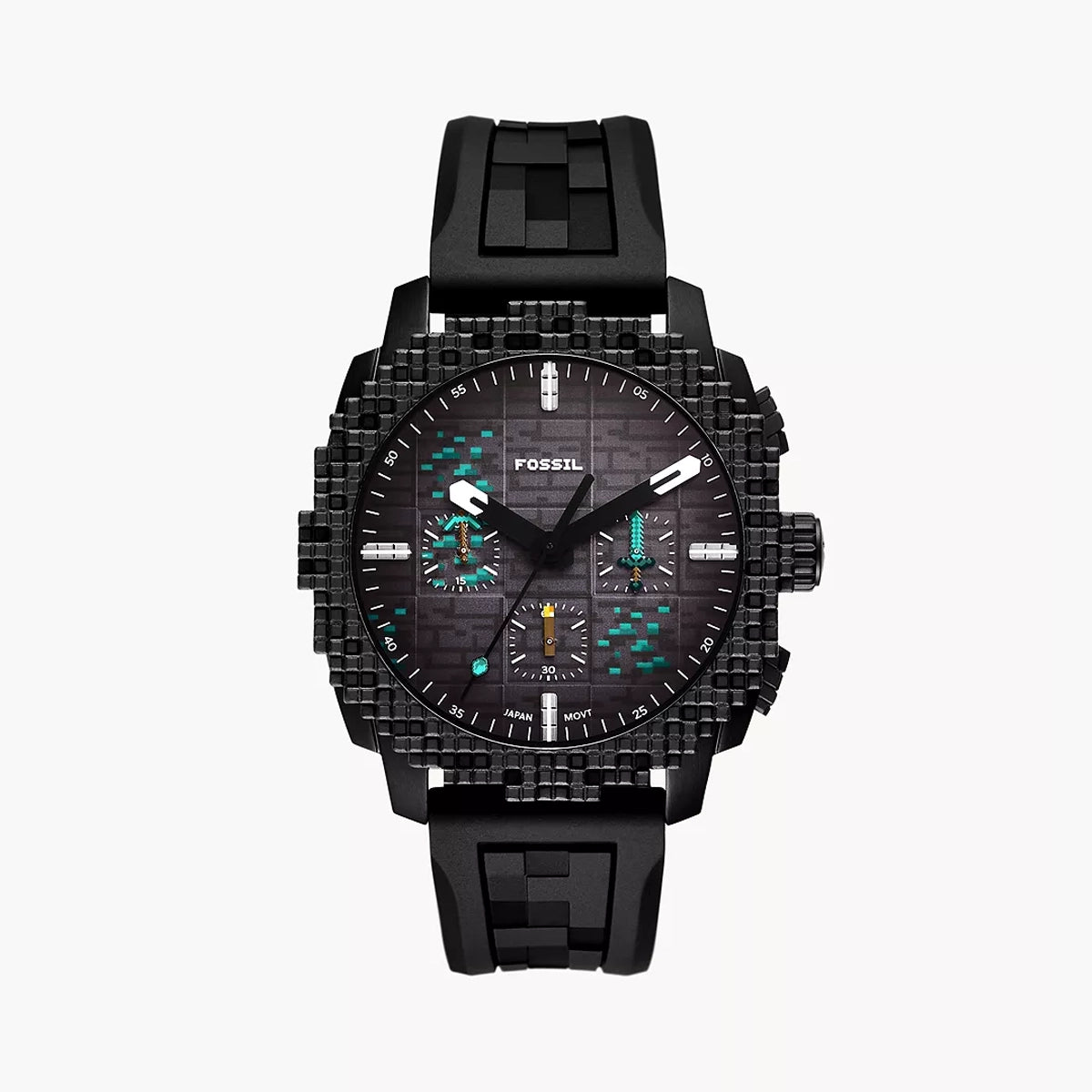 Minecraft x Fossil Limited-Edition Deepslate Chronograph Watch - LE1205