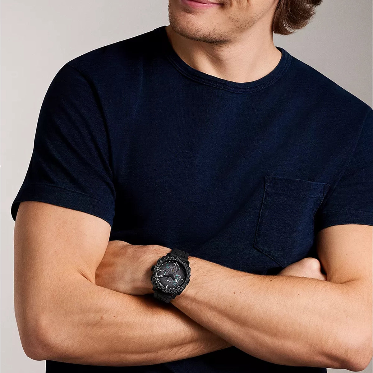 Minecraft x Fossil Limited-Edition Deepslate Chronograph Watch - LE1205