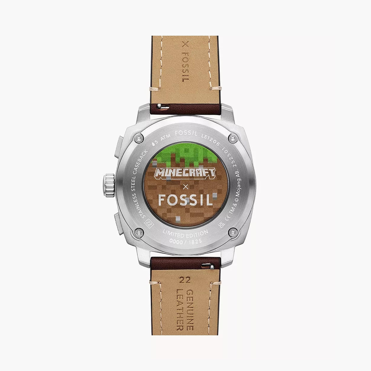 Minecraft x Fossil Limited-Edition Grass Block Chronograph Watch - LE1206