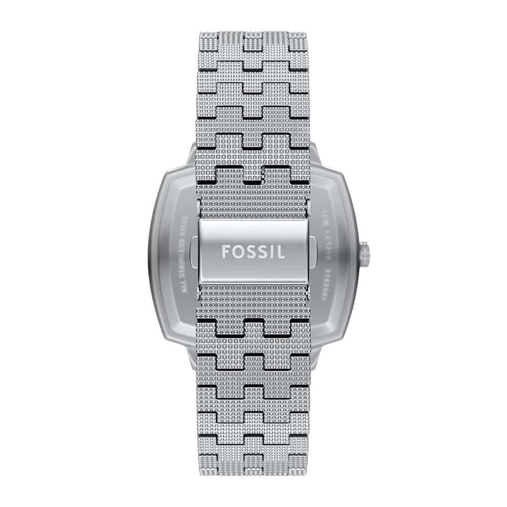 Fossil Unisex Nick Jonas x Fossil Machine Luxe Aventurine Three-Hand Stainless Steel Watch