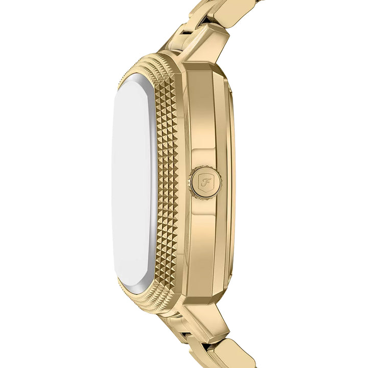 Fossil Unisex Nick Jonas x Fossil Machine Luxe Automatic Gold-Tone Stainless Steel Watch