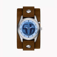 Fossil Men's Y2K Big Tic 40MM Brown Leather Watch