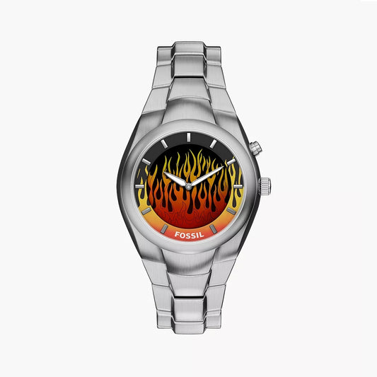 Fossil Men's Y2K Big Tic 40MM Stainless Steel Watch