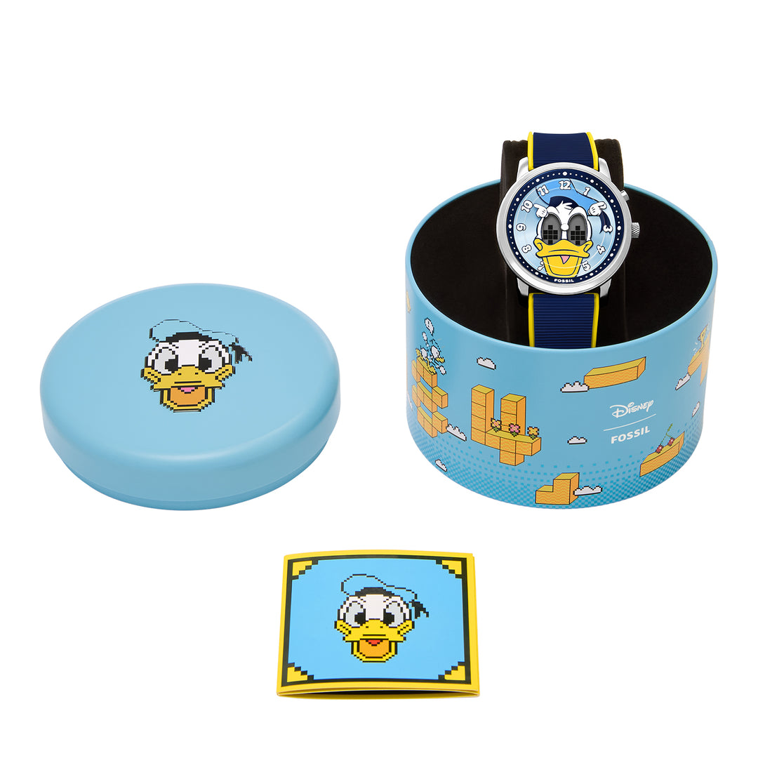 Fossil Men's Disney x Fossil Limited-Edition Donald Duck 42mm Big Tic Watch