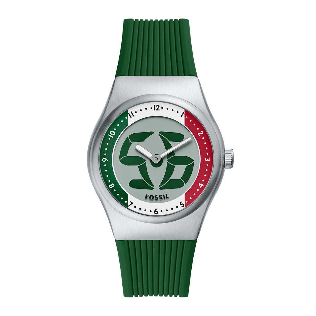 Fossil Men's World Flags Big Tic Mexico Watch