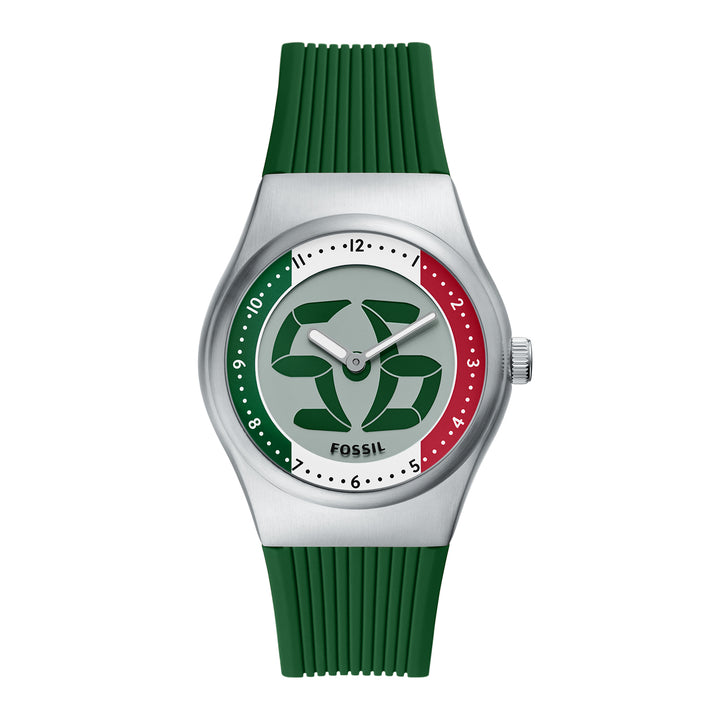 Fossil Men's World Flags Big Tic Mexico Watch
