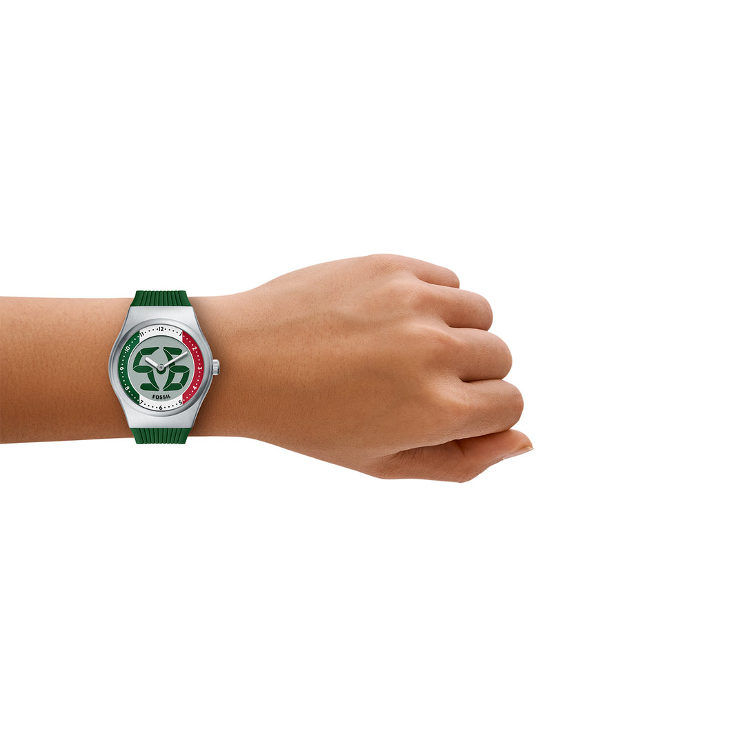 Fossil Men's World Flags Big Tic Mexico Watch