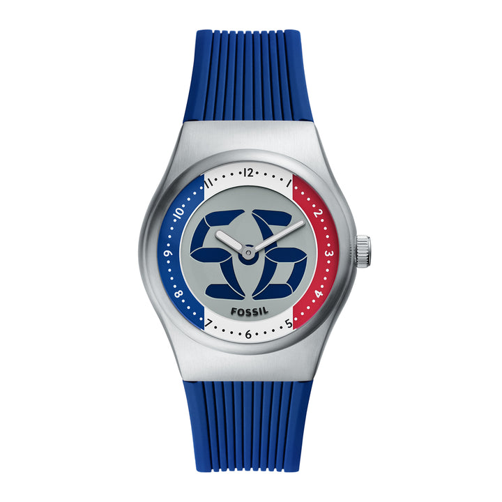 Fossil Men's World Flags Big Tic France Watch