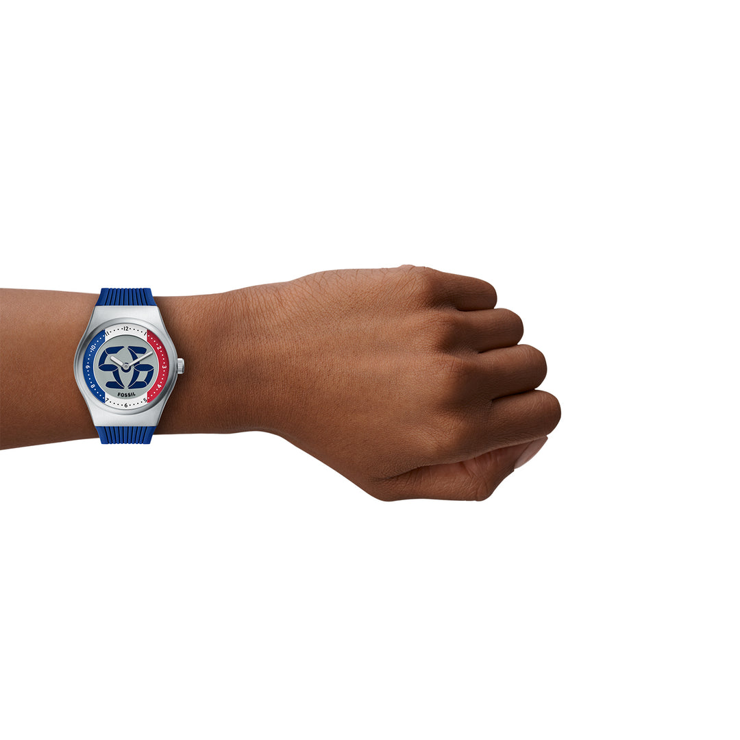 Fossil Men's World Flags Big Tic France Watch