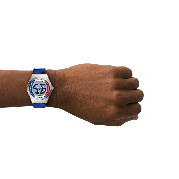 Fossil Men's World Flags Big Tic France Watch