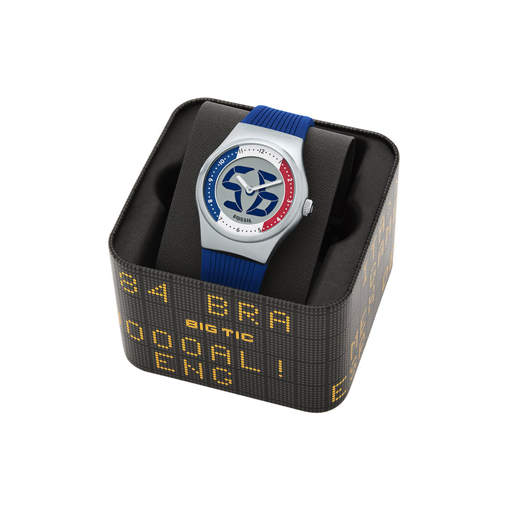 Fossil Men's World Flags Big Tic France Watch