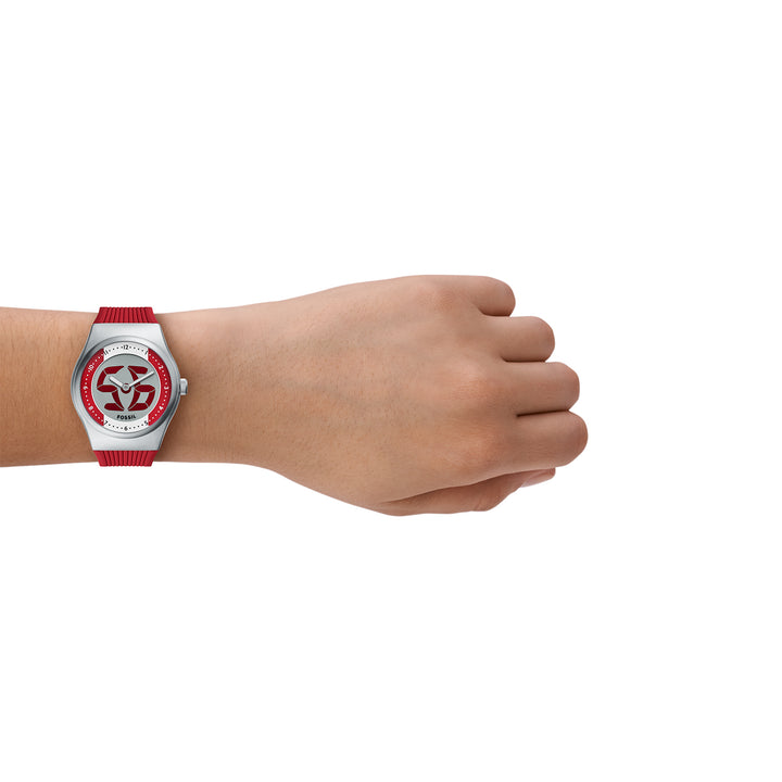 Fossil Men's World Flags Big Tic Canada Watch