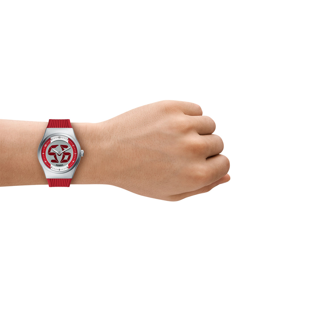 Fossil Men's World Flags Big Tic Canada Watch