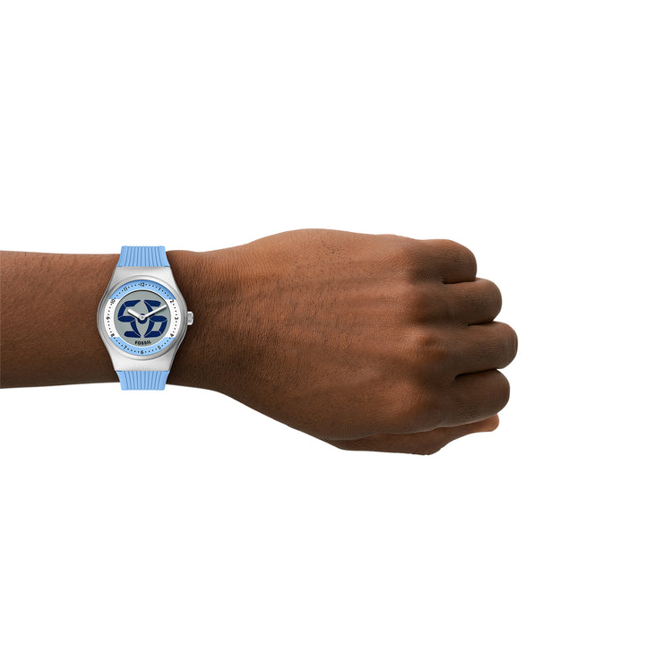 Fossil Men's World Flags Big Tic Argentina Watch