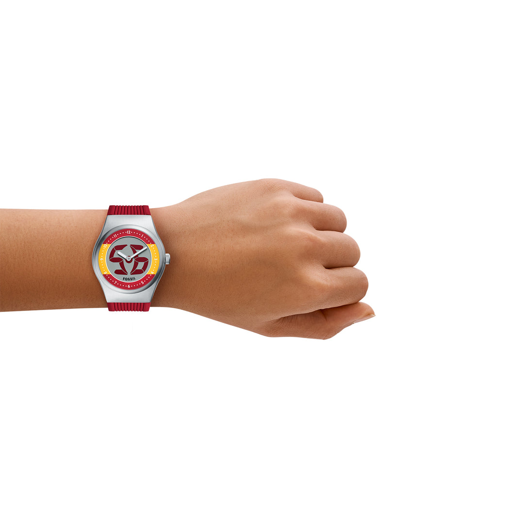 Fossil Men's World Flags Big Tic Spain Watch