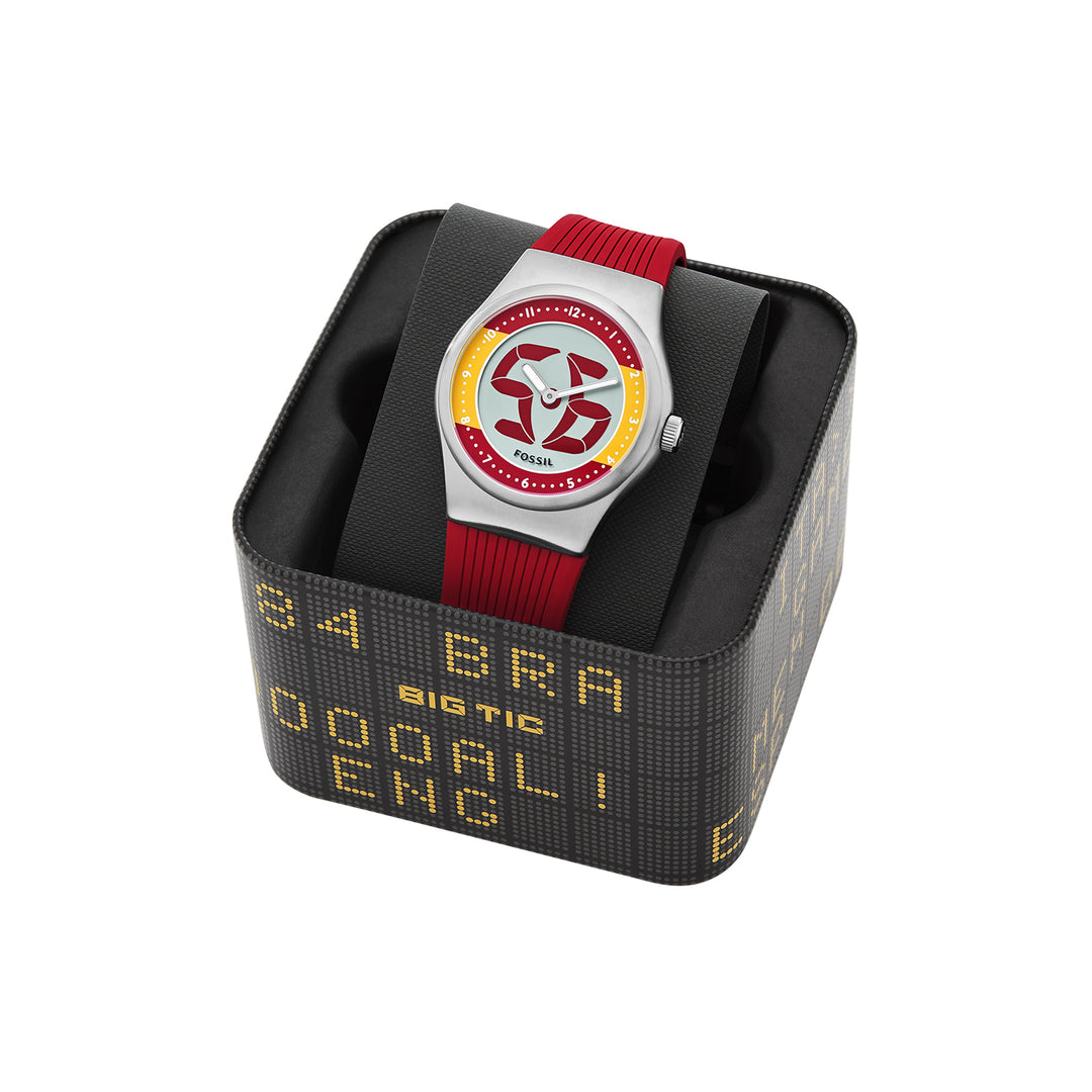 Fossil Men's World Flags Big Tic Spain Watch