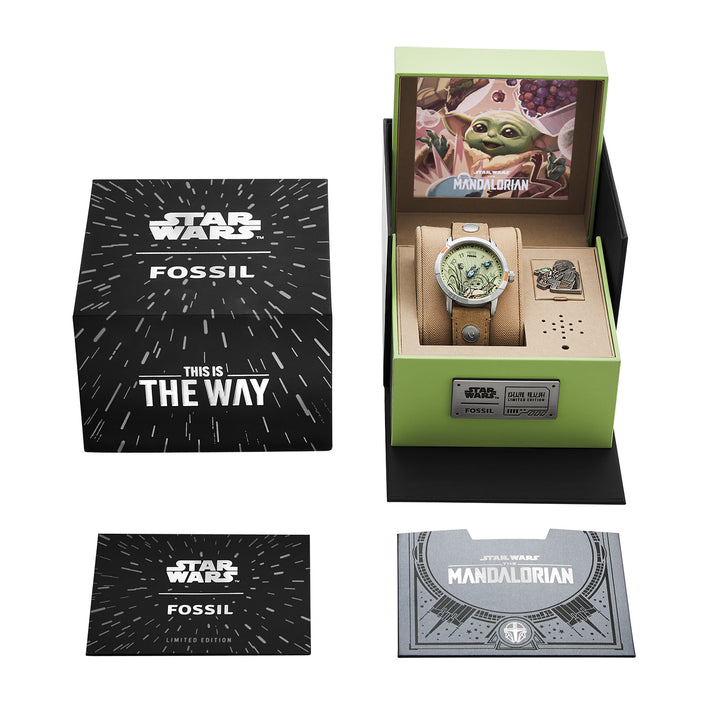 Fossil Men's Limited Edition Star Wars™ Grogu™ Neutra Watch Set