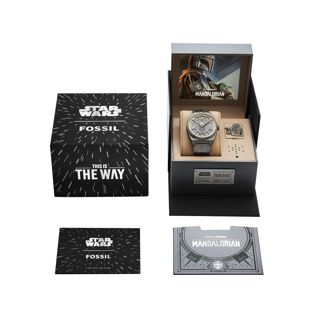 Fossil Men's Limited Edition Star Wars™ Mandalorian™ Everett Watch Set