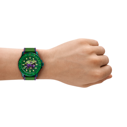 Marvel x Fossil Limited-Edition Incredible Hulk Automatic Watch