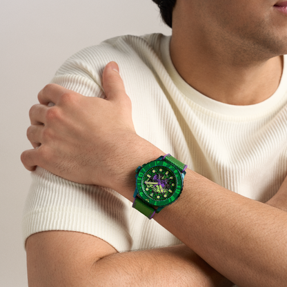 Marvel x Fossil Limited-Edition Incredible Hulk Automatic Watch