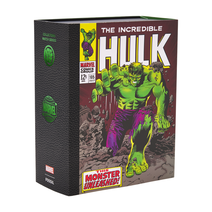 Marvel x Fossil Limited-Edition Incredible Hulk Automatic Watch