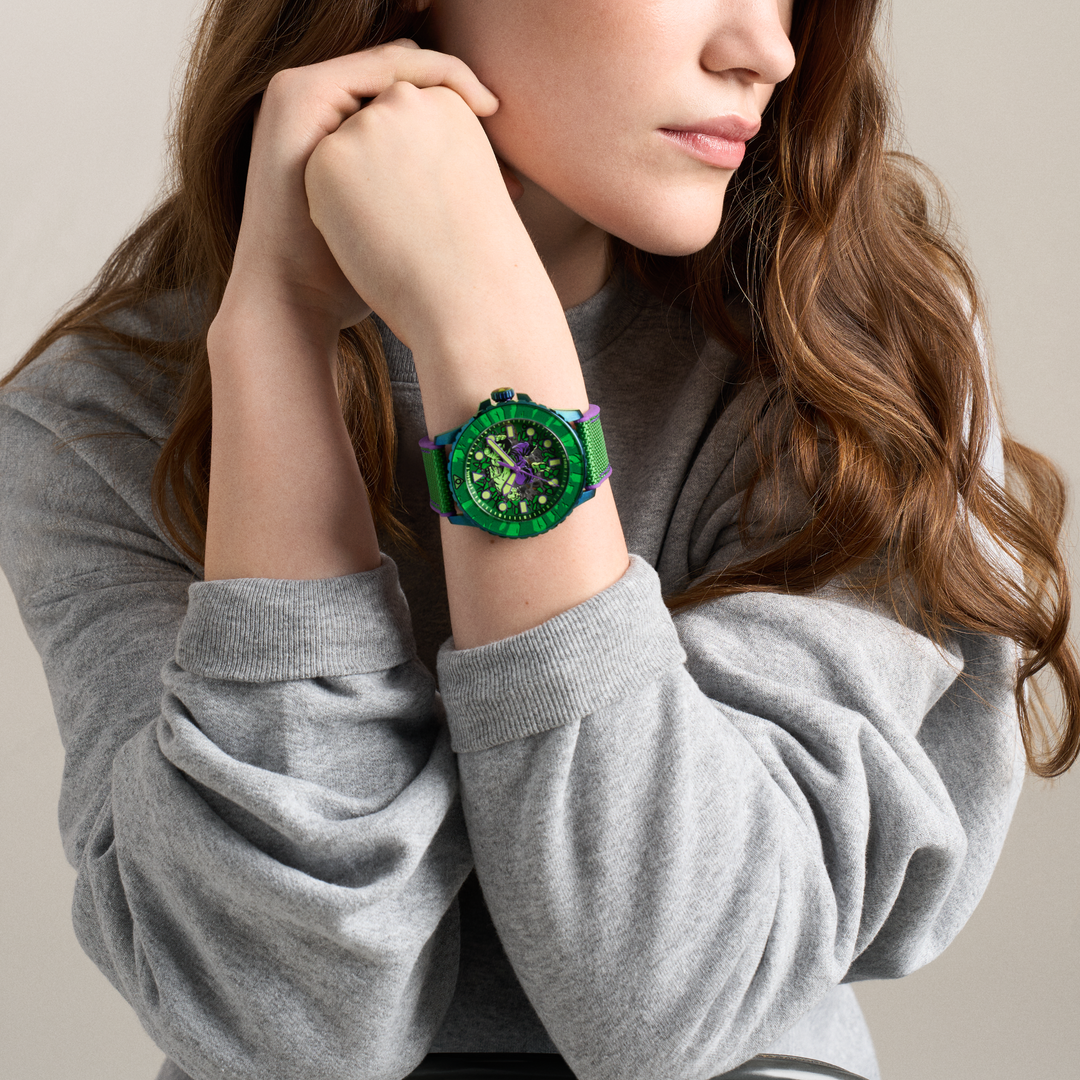 Marvel x Fossil Limited-Edition Incredible Hulk Automatic Watch