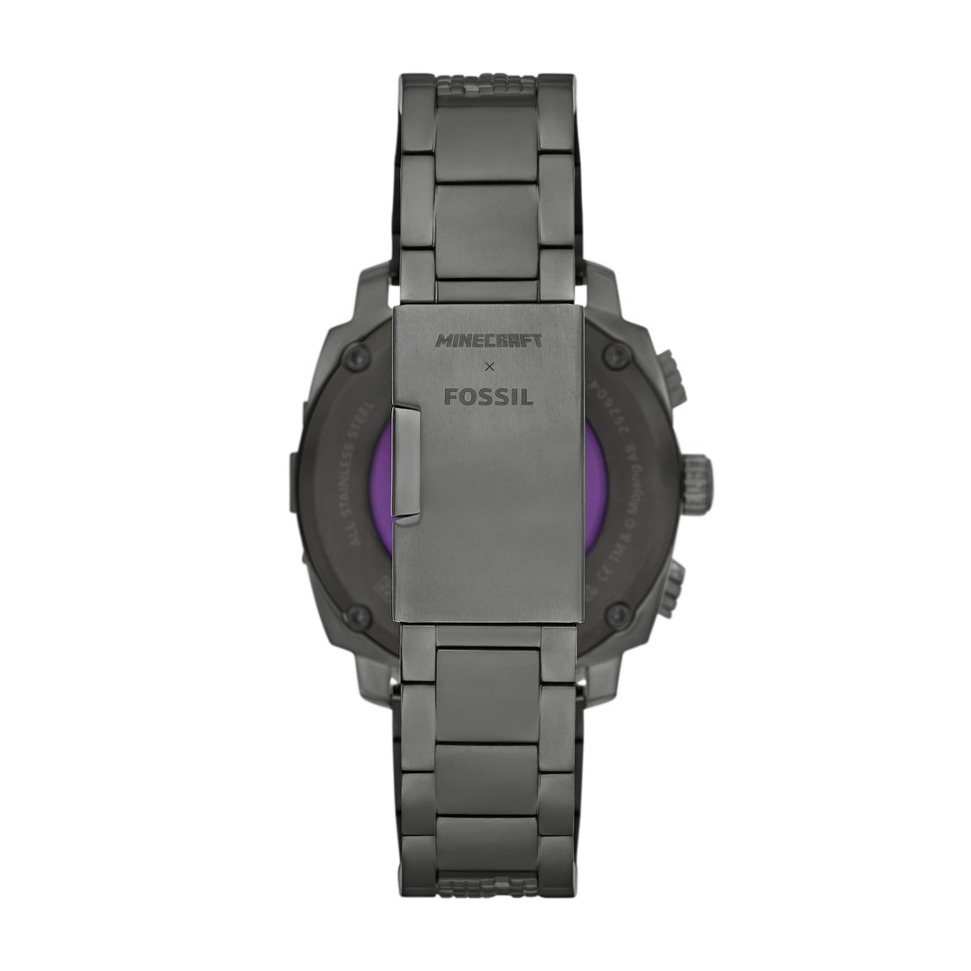 Fossil Men's Minecraft x Fossil Limited-Edition The Nether 44mm Chronograph Watch