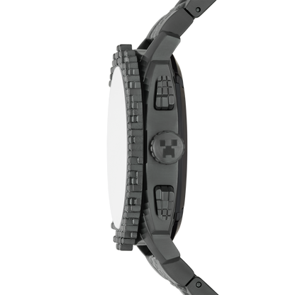 Fossil Men's Minecraft x Fossil Limited-Edition The Nether 44mm Chronograph Watch