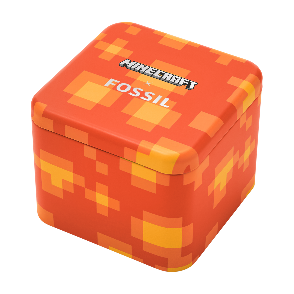 Fossil Men's Minecraft x Fossil Limited-Edition The Nether 44mm Chronograph Watch
