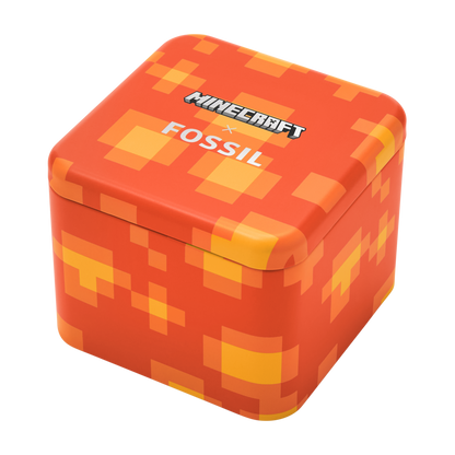Fossil Men's Minecraft x Fossil Limited-Edition The Nether 44mm Chronograph Watch